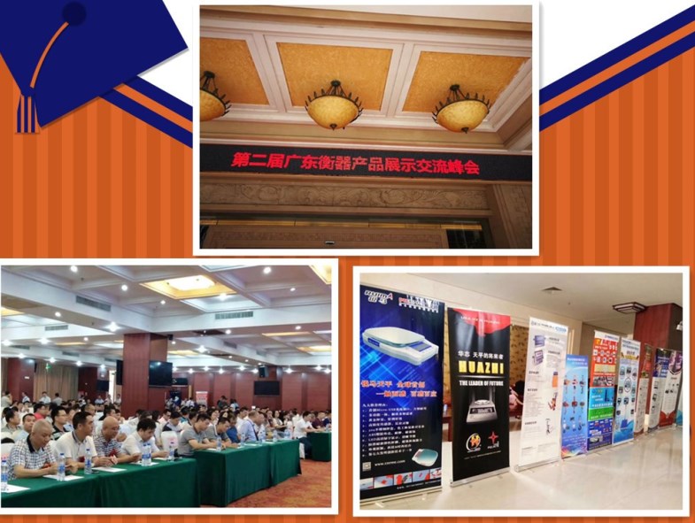 Ruima Carrying D-8001 electronic balance Attend the second Weighing Products Exhibition Summit of Guandong